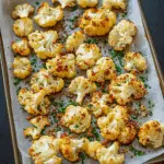 Parmesan Roasted Cauliflower