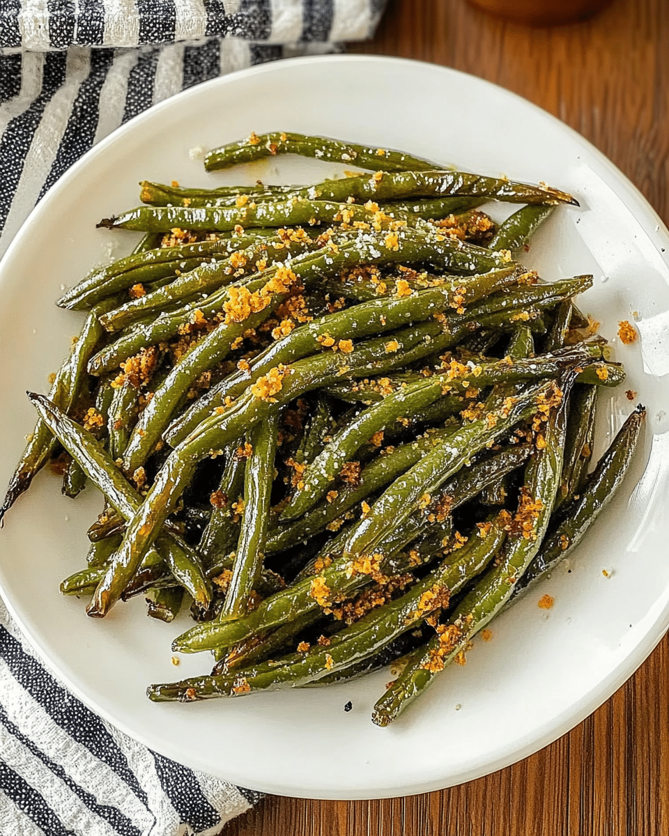 Parmesan Roasted Green Beans