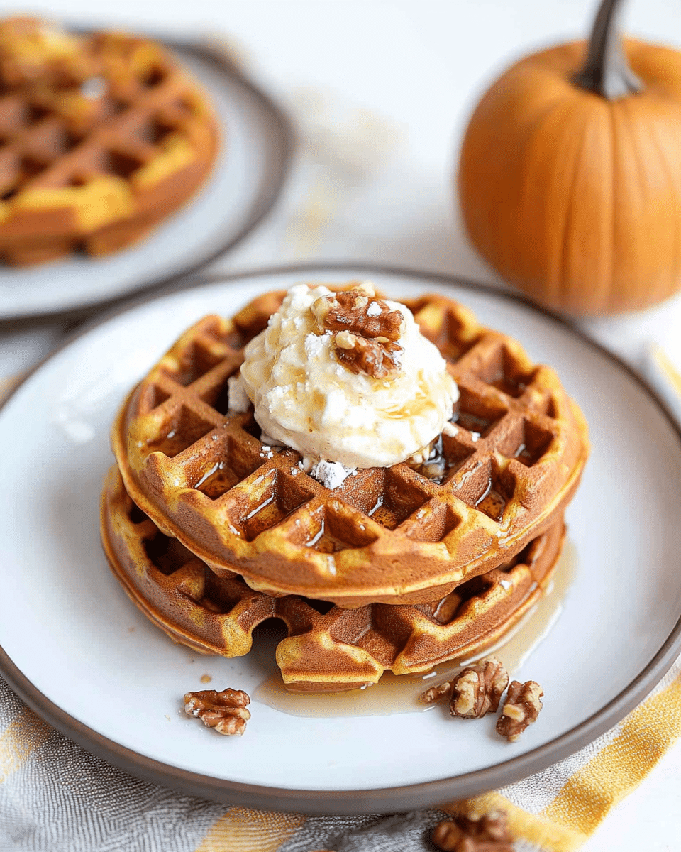 Keto Pumpkin Waffles
