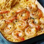 Shrimp Scampi Bake