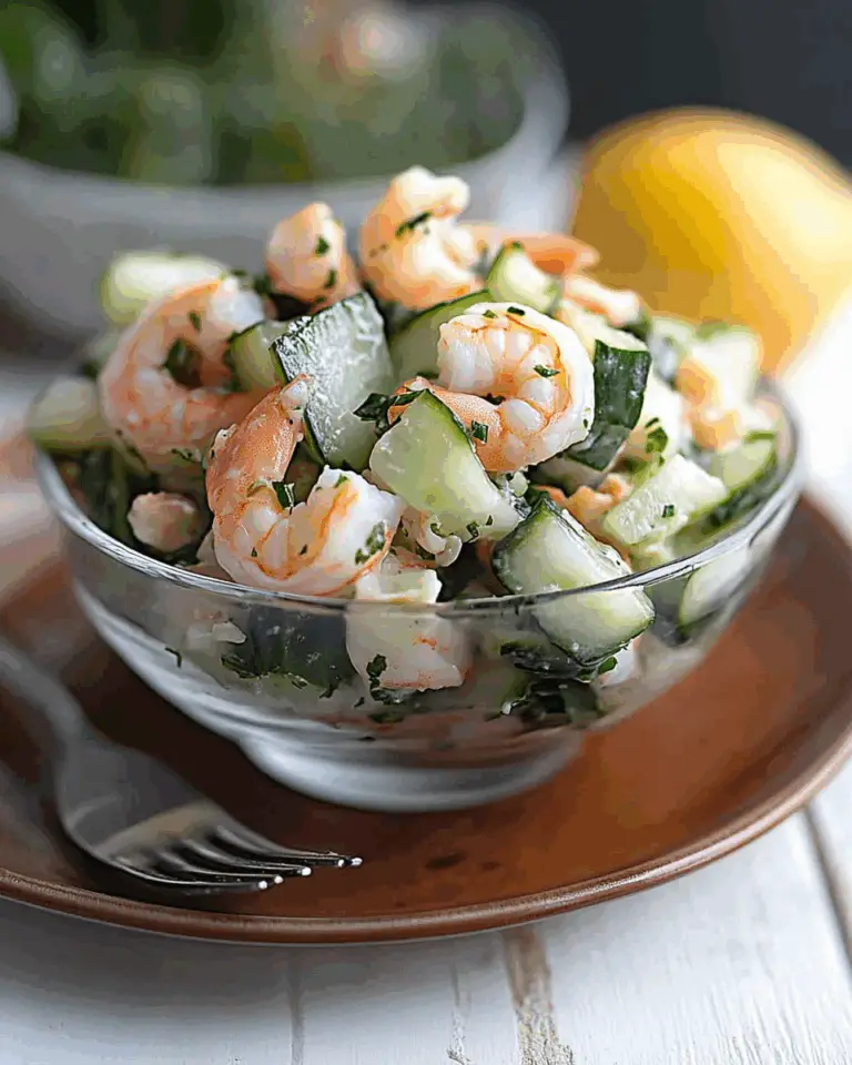 Shrimp and Cucumber Salad