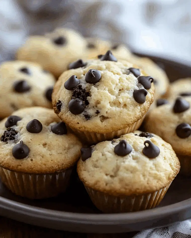 Sour Cream Muffins with Chocolate Chips