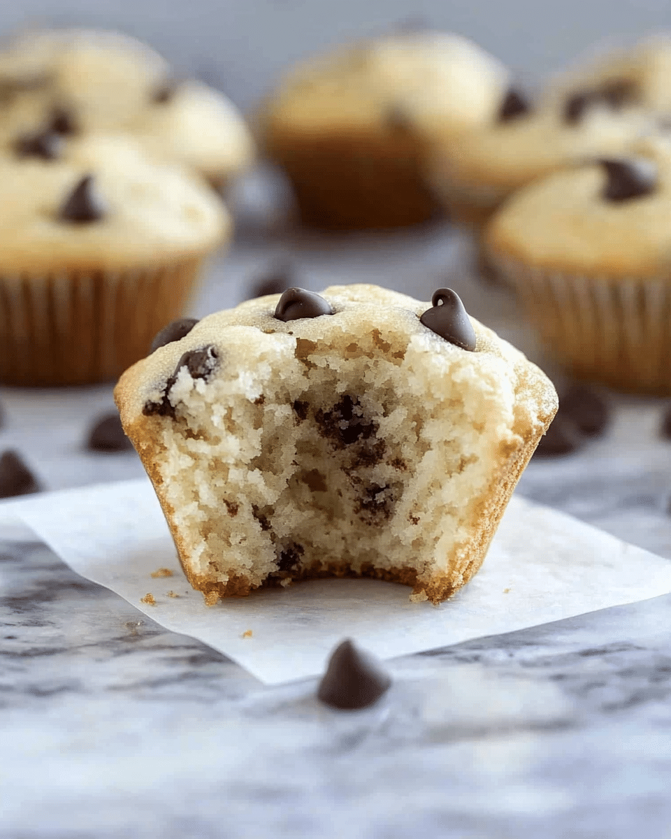 Sour Cream Muffins with Chocolate Chips