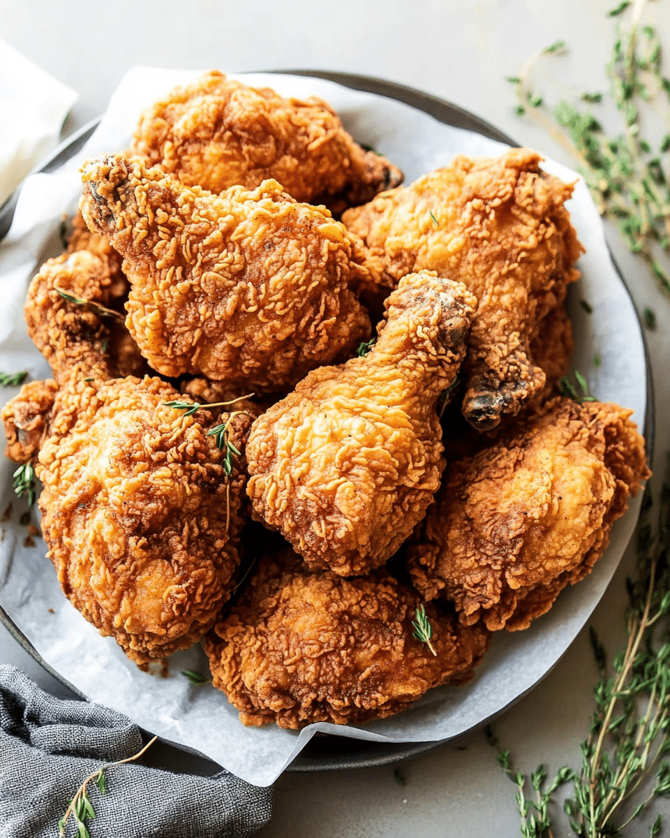 Southern Buttermilk Fried Chicken