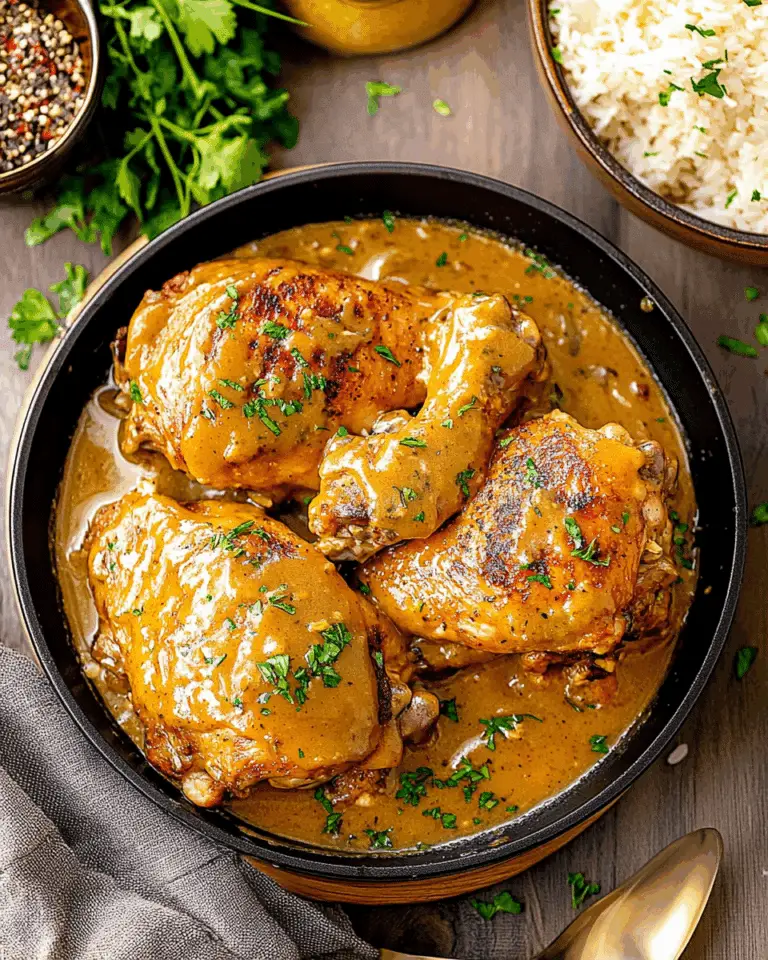 Southern Chicken in Gravy
