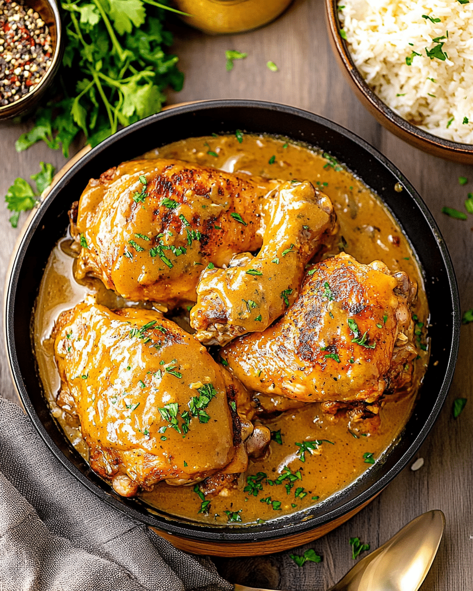 Southern Chicken in Gravy