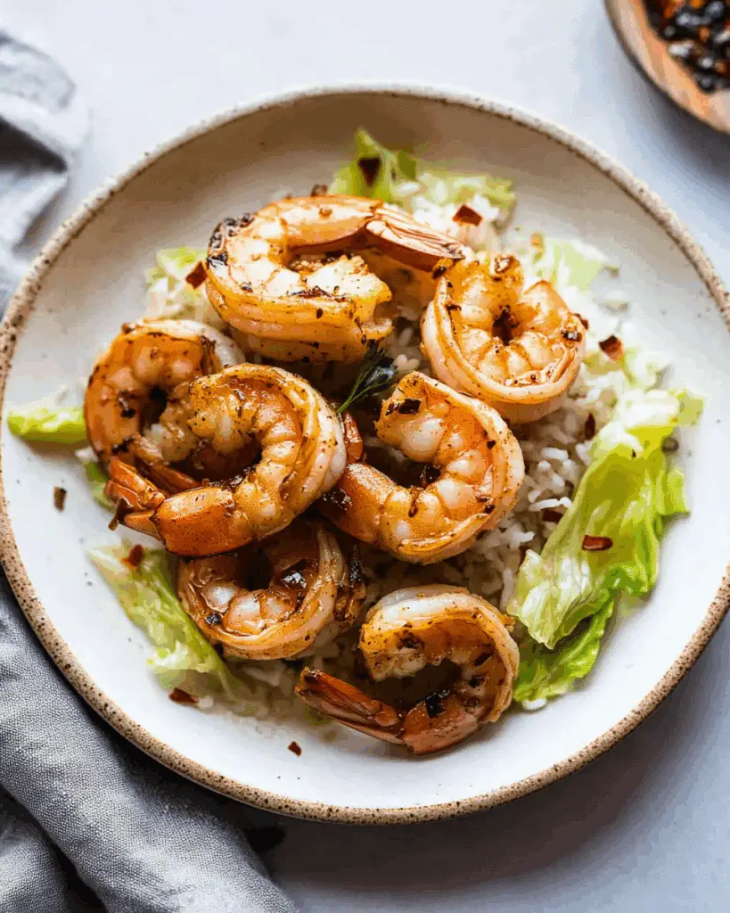 Honey Chili Garlic Shrimp