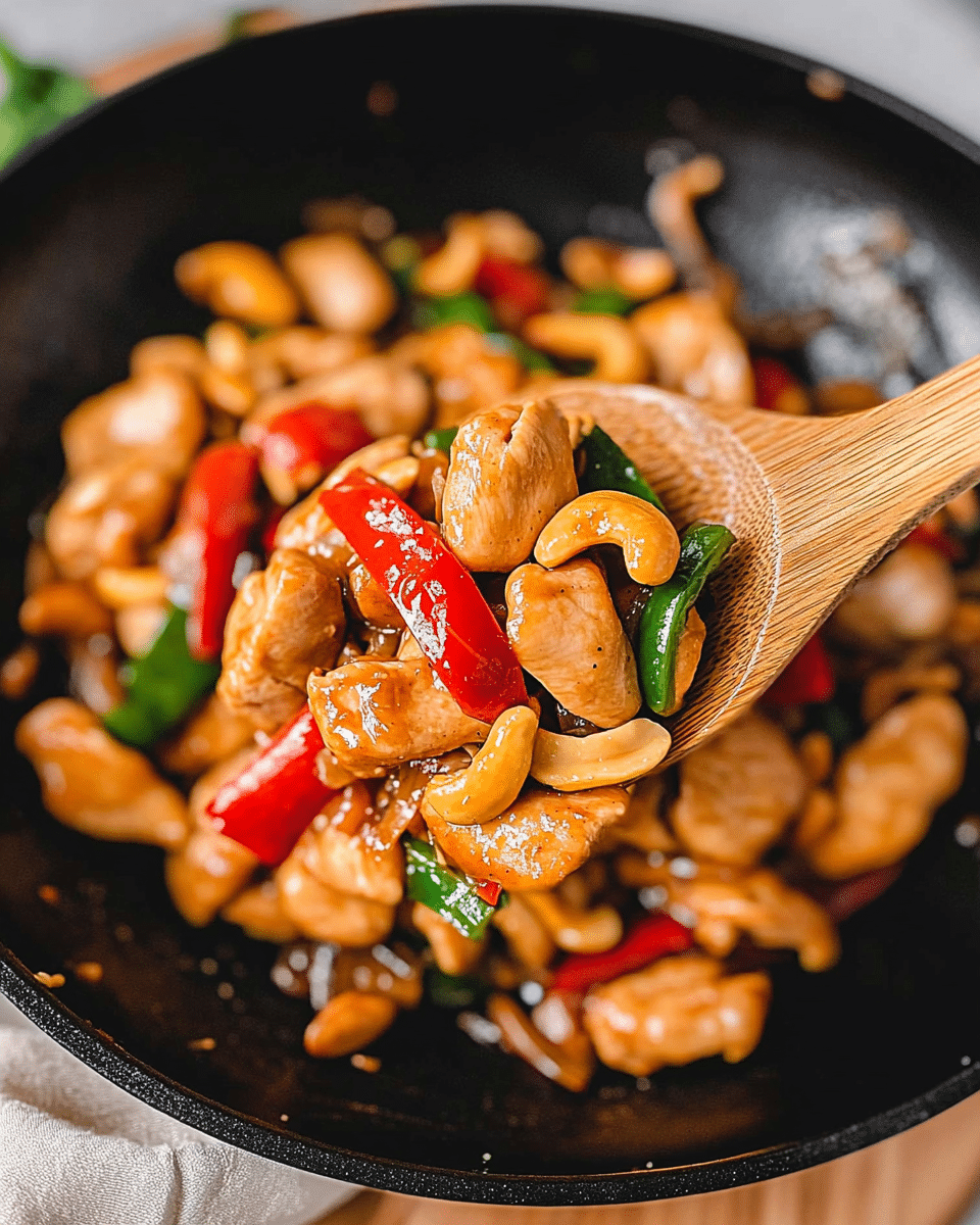 Thai Cashew Chicken Stir Fry