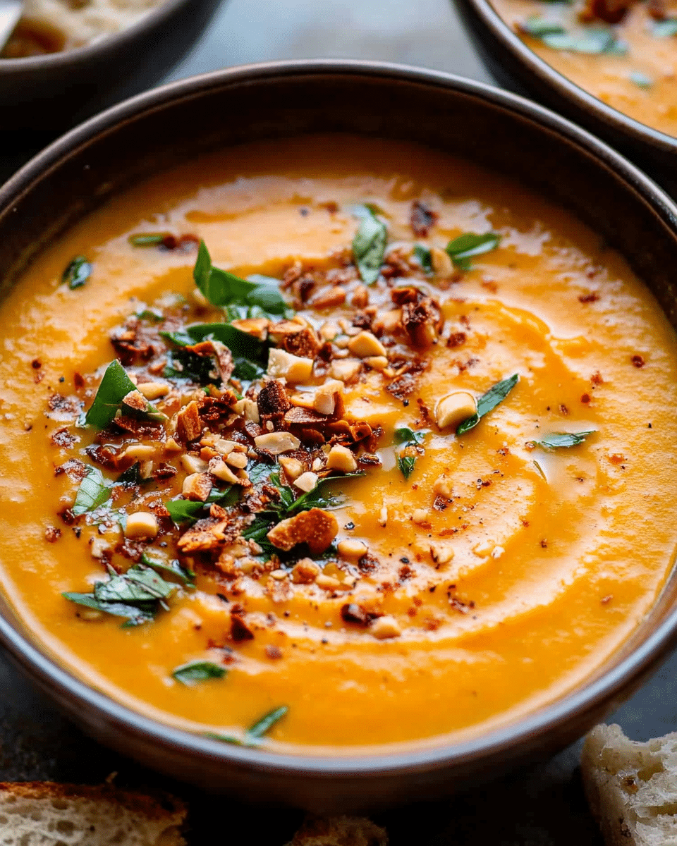 Thai Coconut Pumpkin Soup