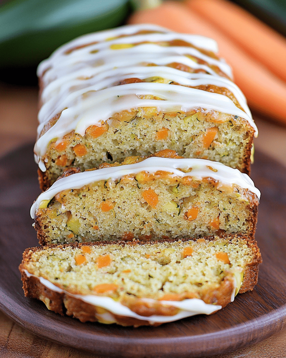 Carrot Apple Zucchini Bread