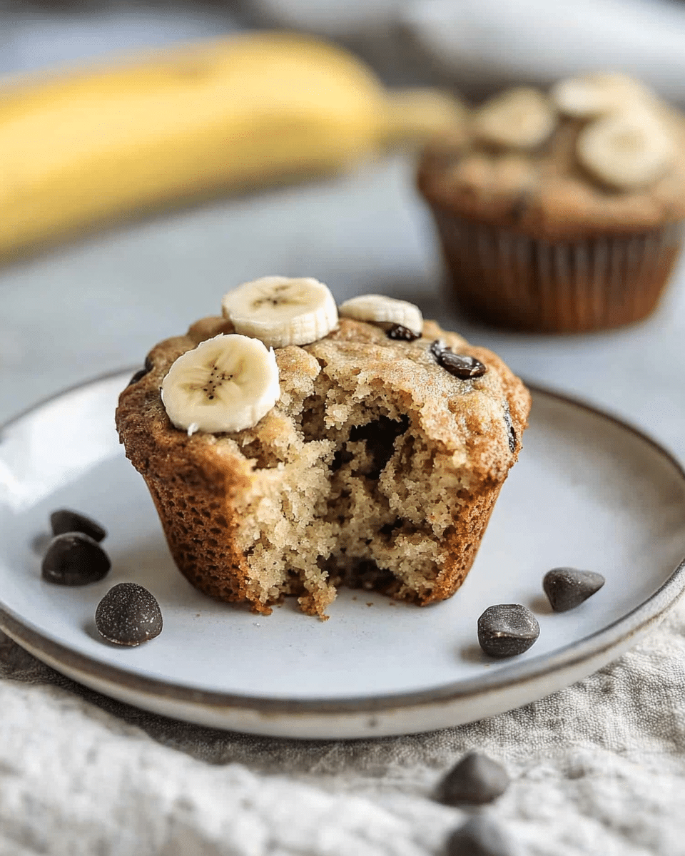 Almond Flour Banana Muffins