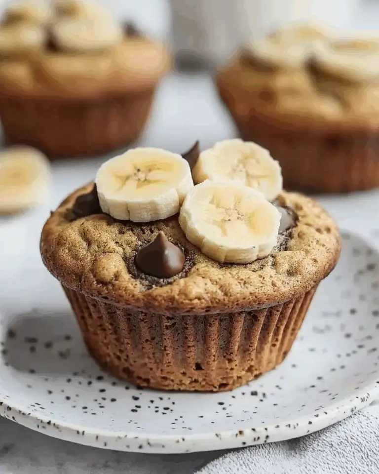 Almond Flour Banana Muffins
