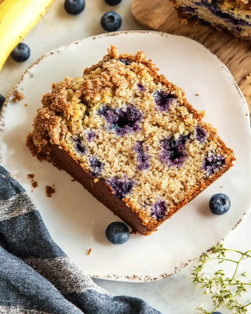 Banana Blueberry Bread