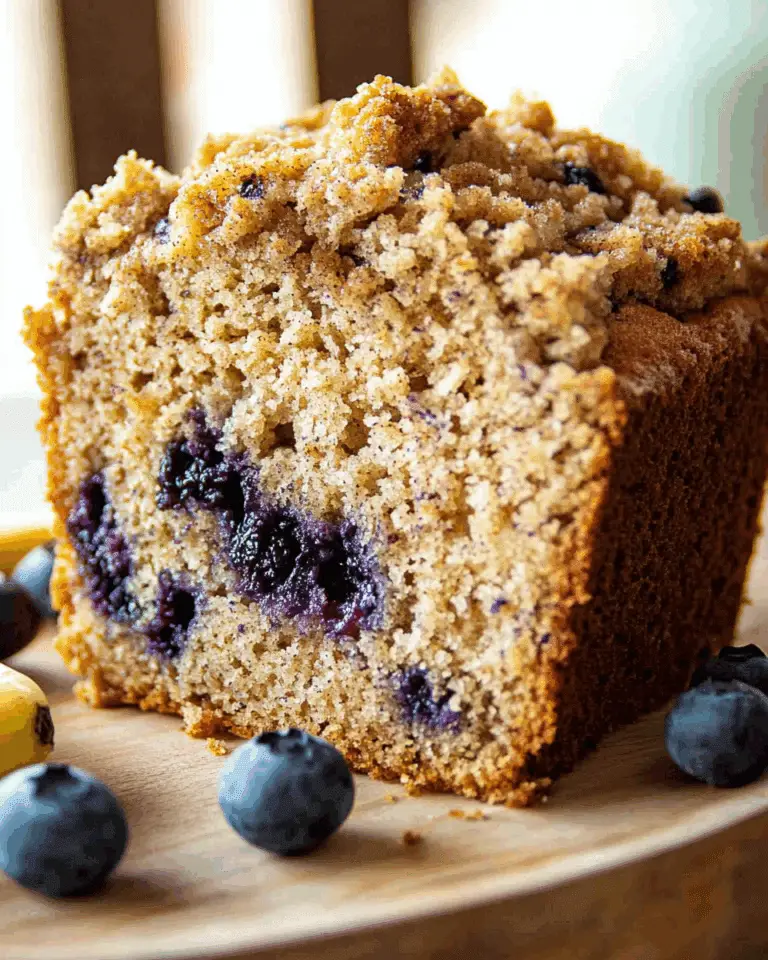 Banana Blueberry Bread