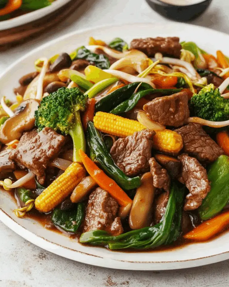 Beef Chop Suey