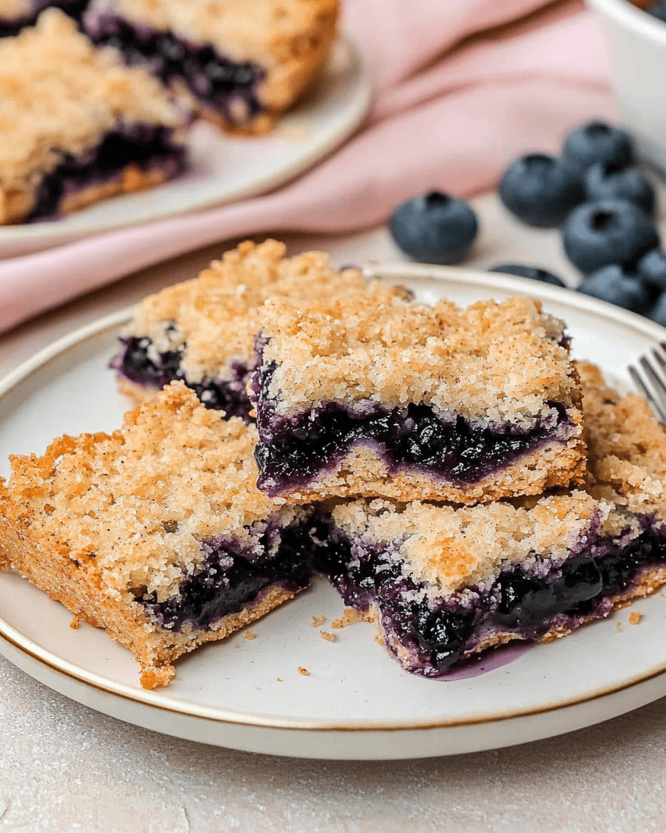 Keto Blueberry Bars