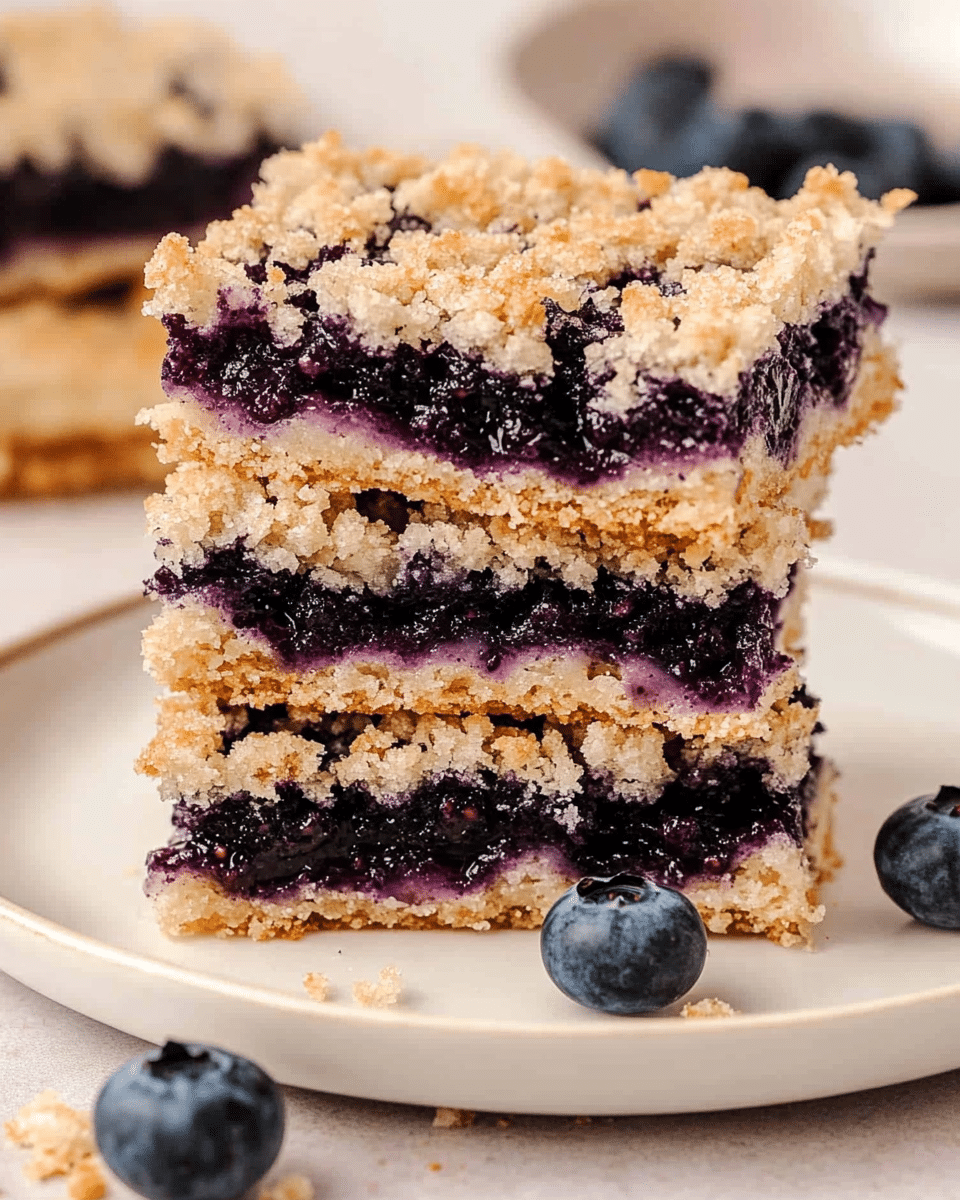 Keto Blueberry Bars