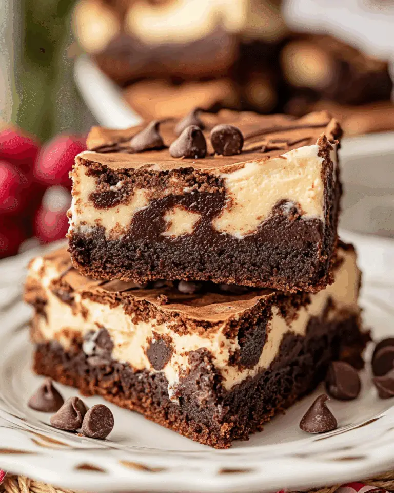 Brownies with Cream Cheese Swirl