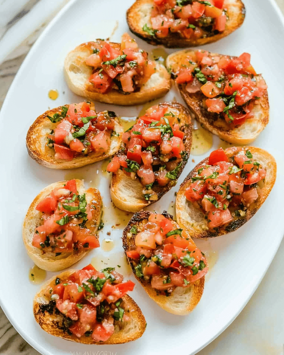 Bruschetta Crostinis
