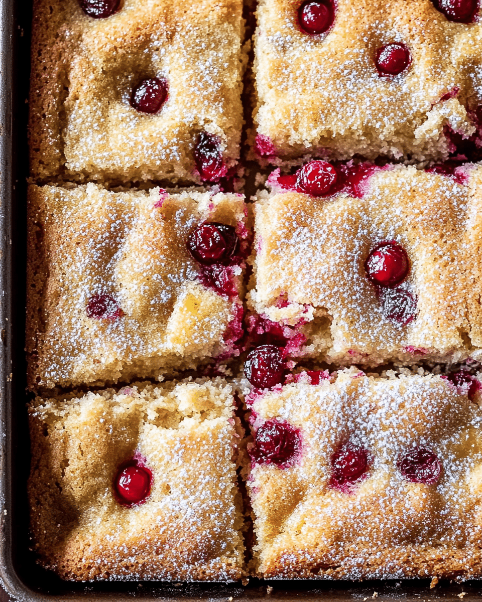 Buttermilk Cranberry Cake