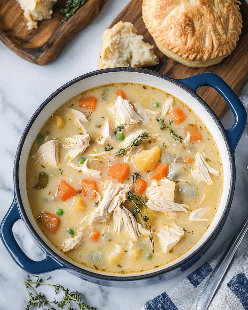 Chicken Pot Pie Soup
