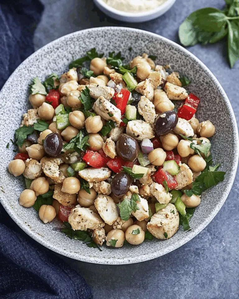 Chickpea Chicken Salad