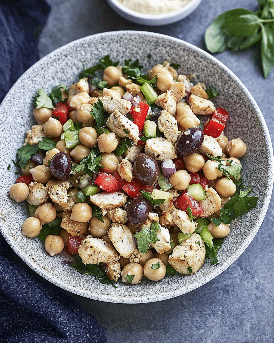 Chickpea Chicken Salad