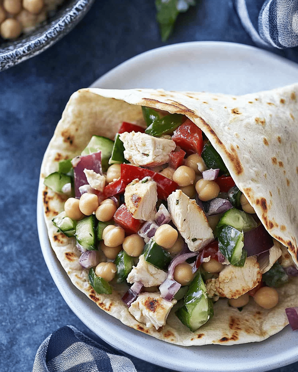 Chickpea Chicken Salad
