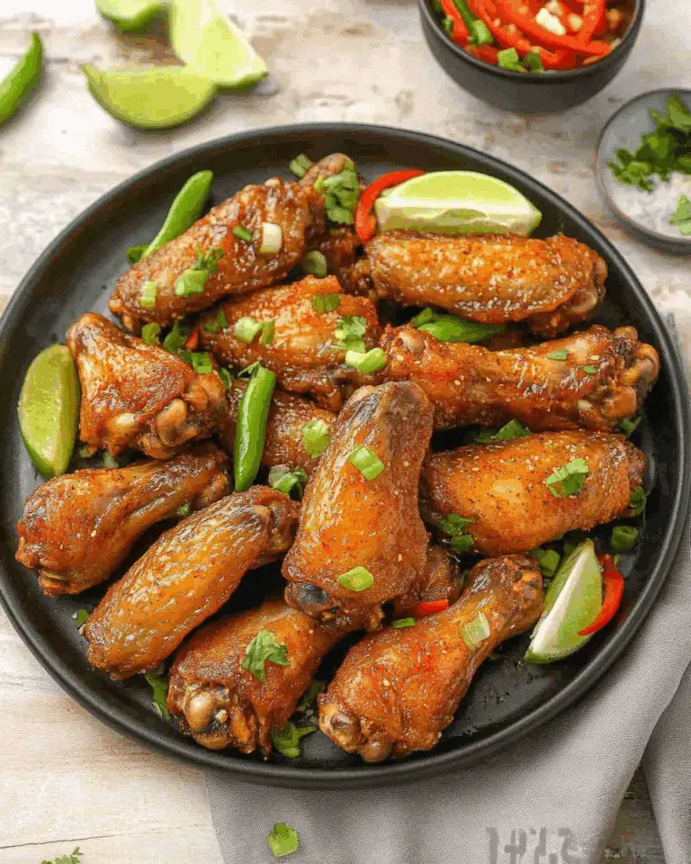 Chinese Salt and Pepper Chicken Wings
