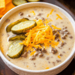 Creamy Cheeseburger Soup