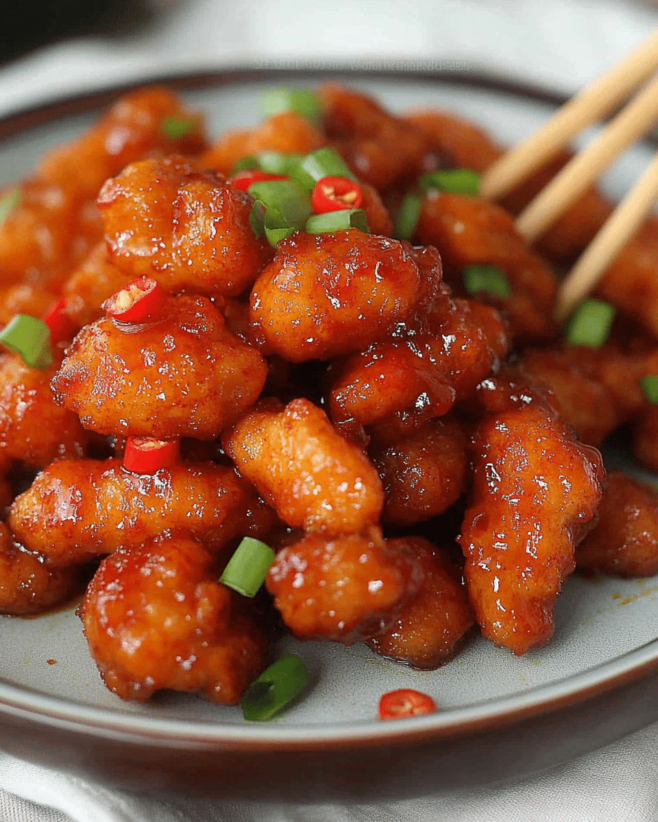 Crispy Honey Chilli Chicken
