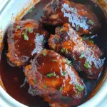 Crockpot BBQ Chicken Thighs