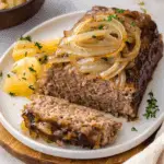 French Onion Beef Meatloaf
