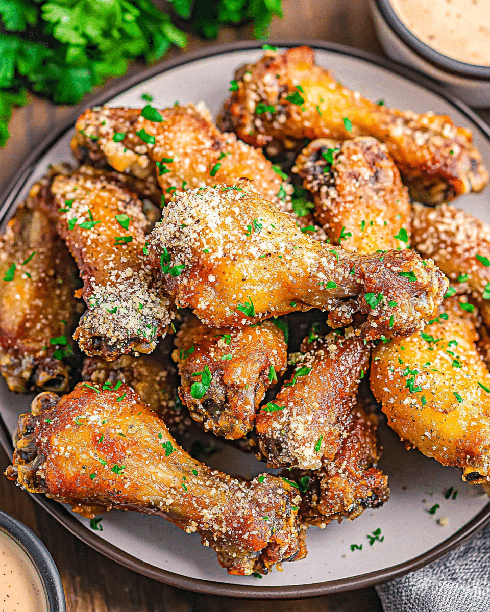Garlic Parmesan Wings