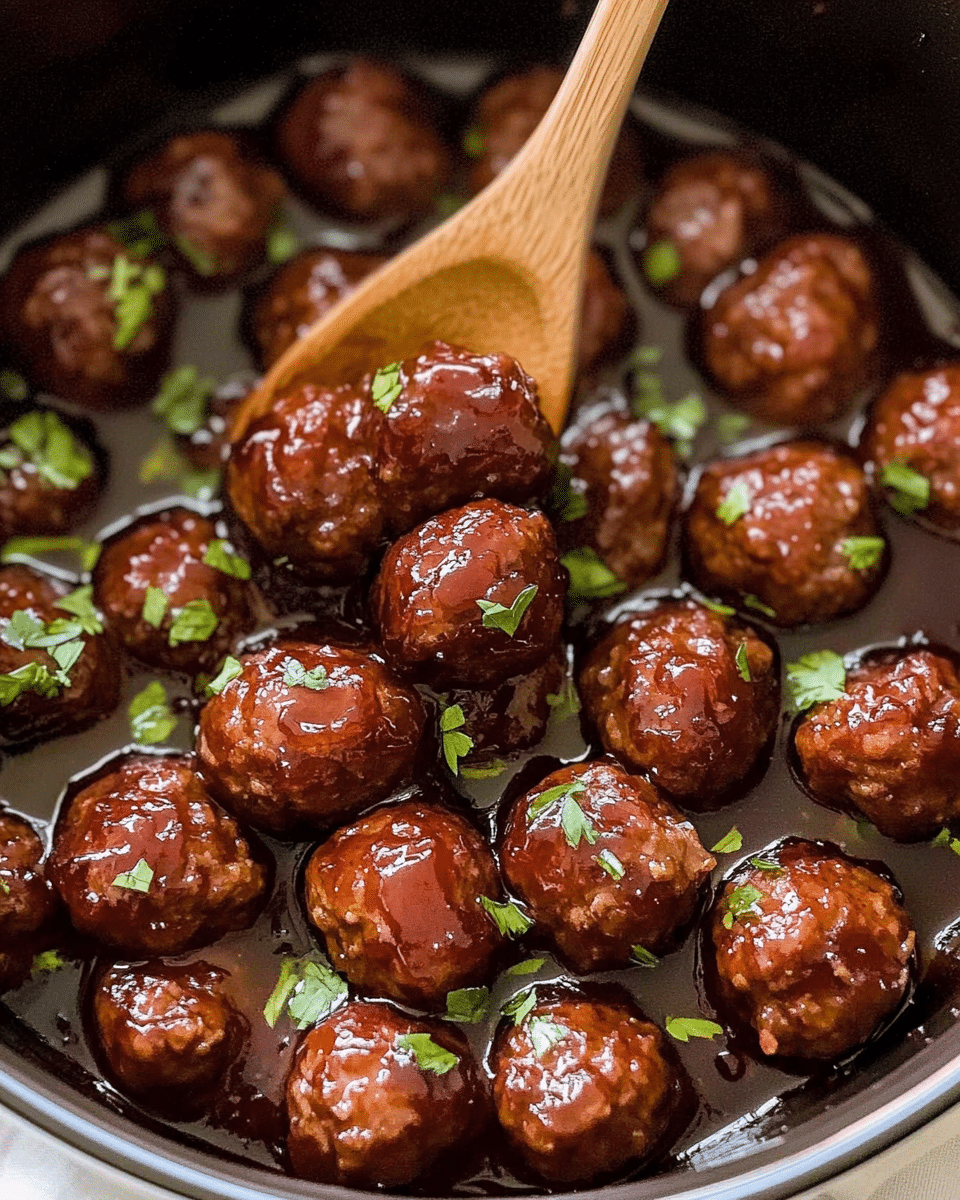 Easy Grape Jelly Meatballs