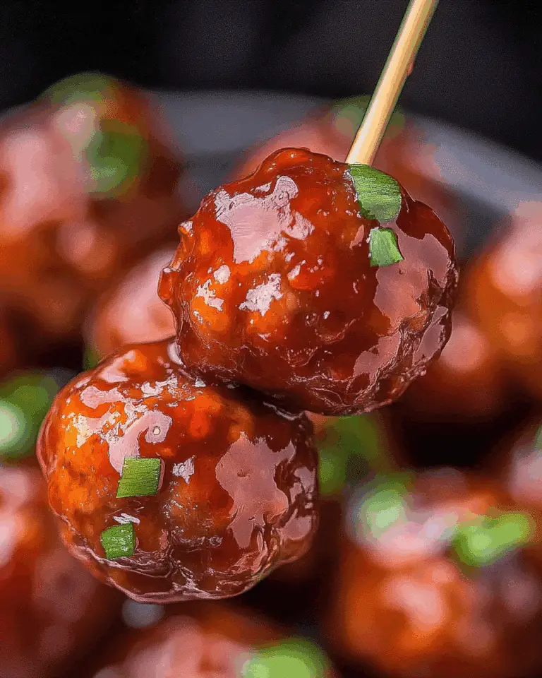 Easy Grape Jelly Meatballs