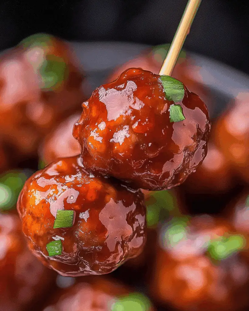 Easy Grape Jelly Meatballs