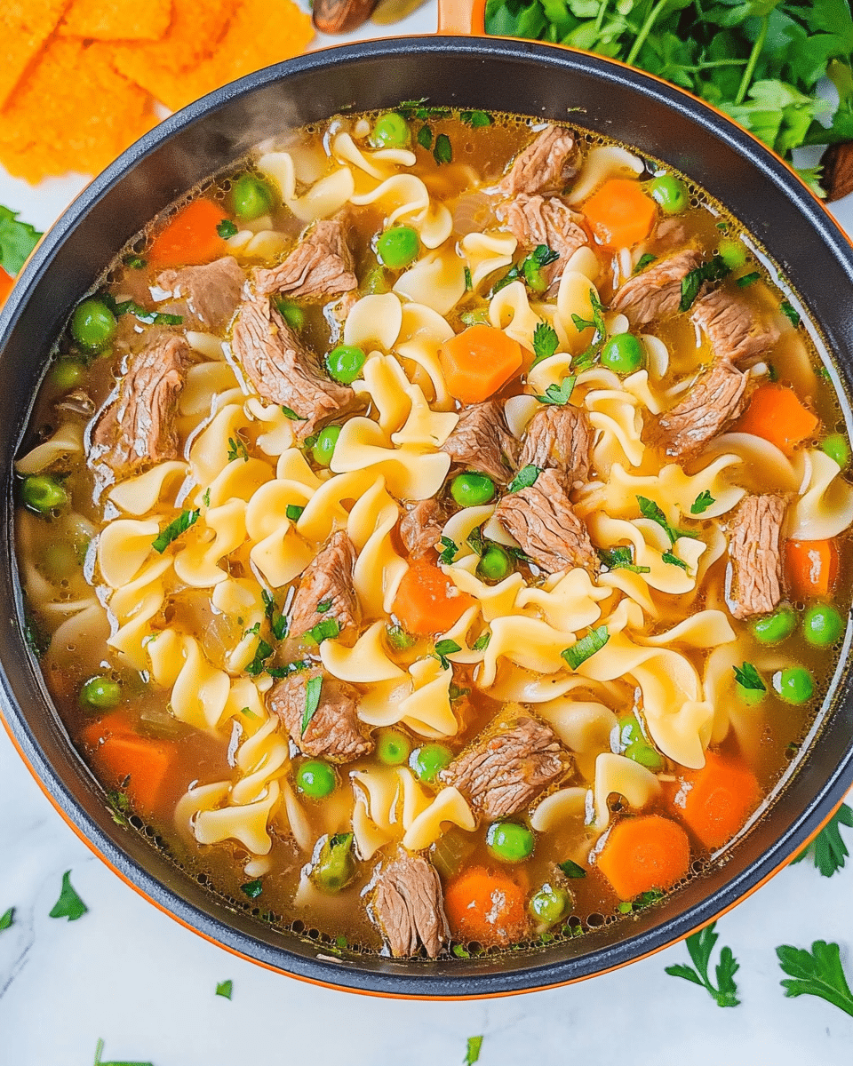 Hearty Beef Noodle Soup