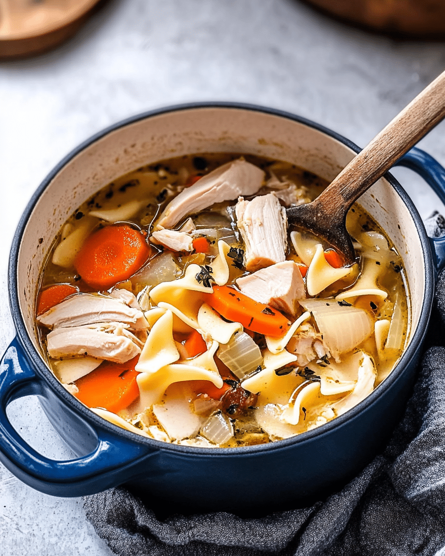 Homemade Turkey Noodle Soup