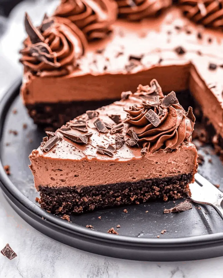 Instant Pot Chocolate Cheesecake