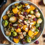 Maple Roasted Brussels Sprouts and Squash