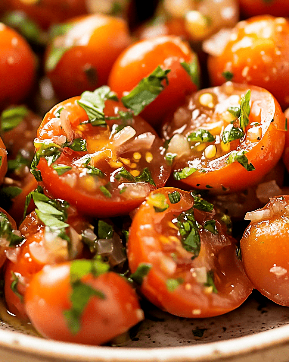 Marinated Tomatoes