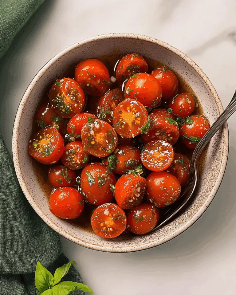 Marinated Tomatoes
