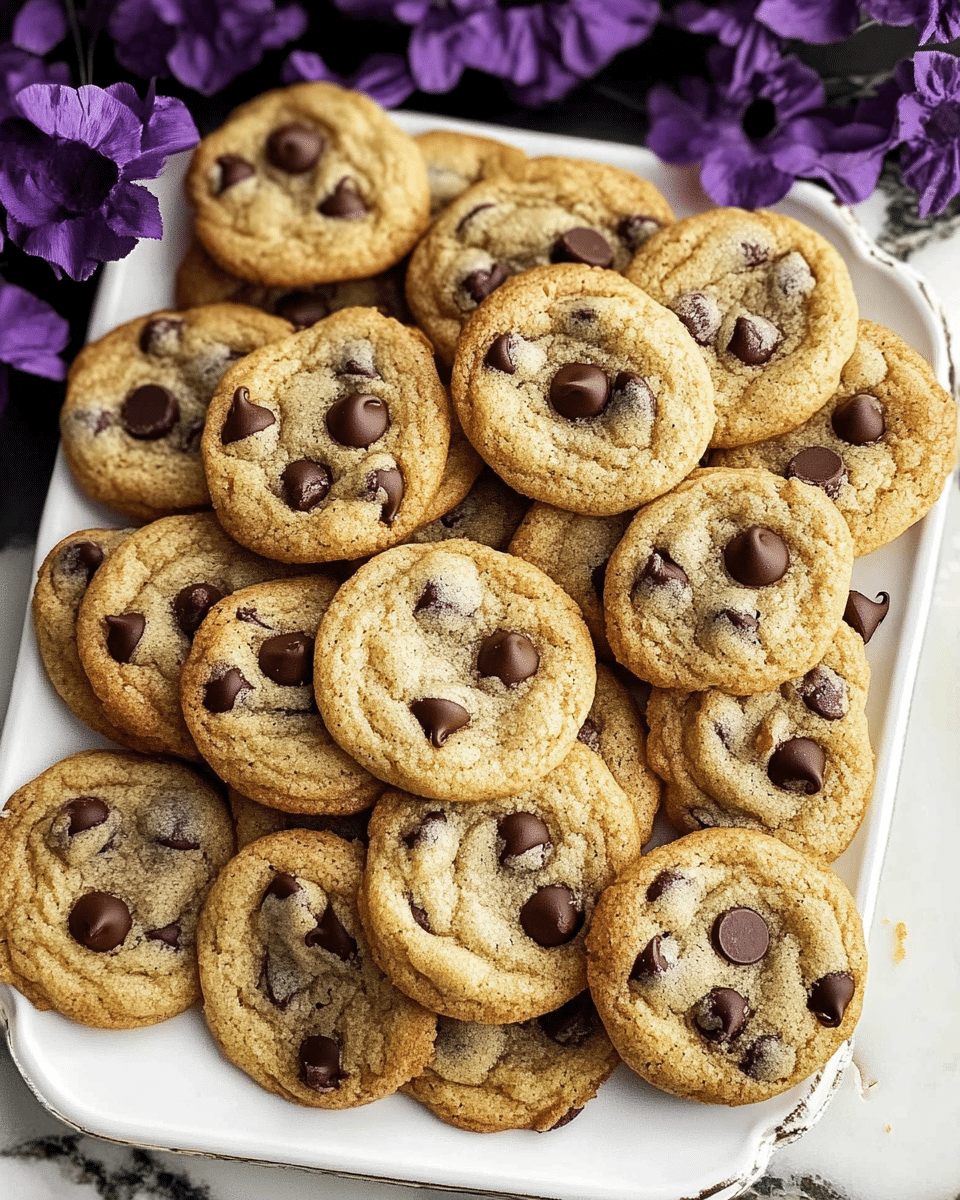Mini Chocolate Chip Cookies