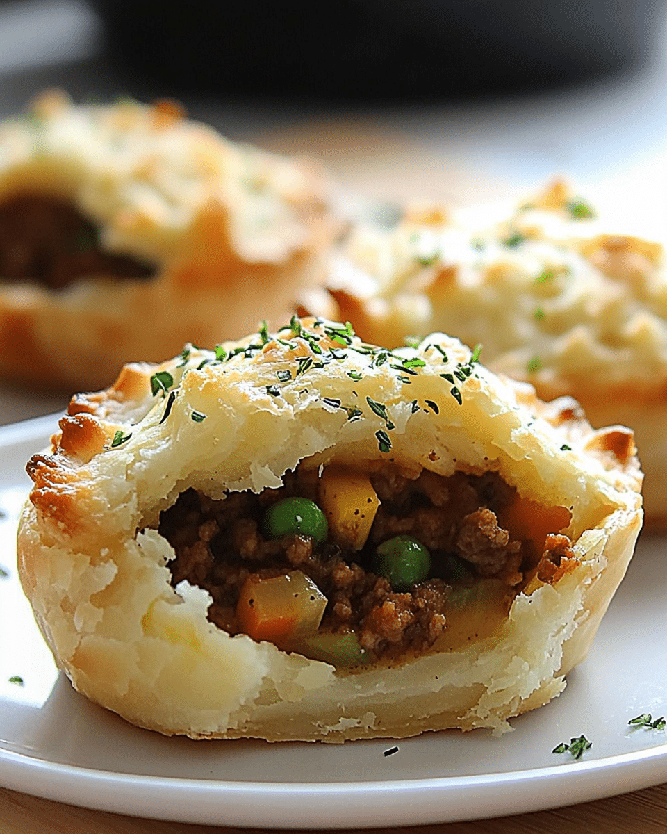 Mini Shepherds Pot Pies