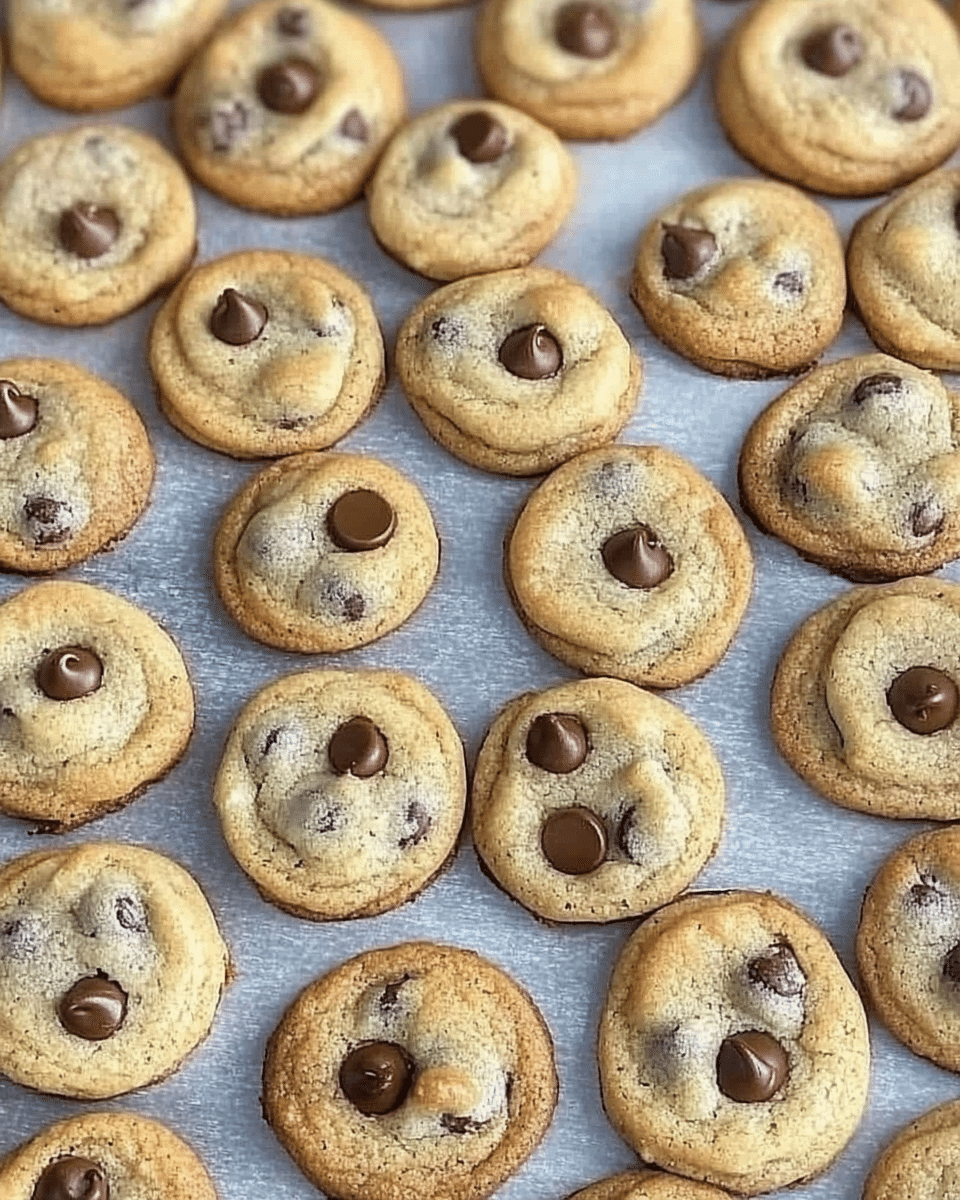 Mini Chocolate Chip Cookies