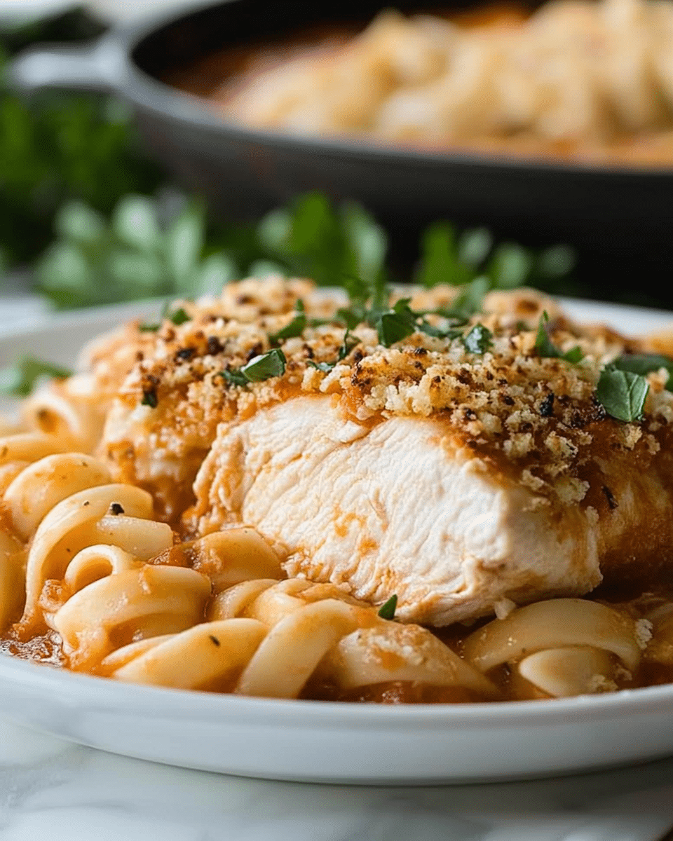 One Pan Chicken Parmesan