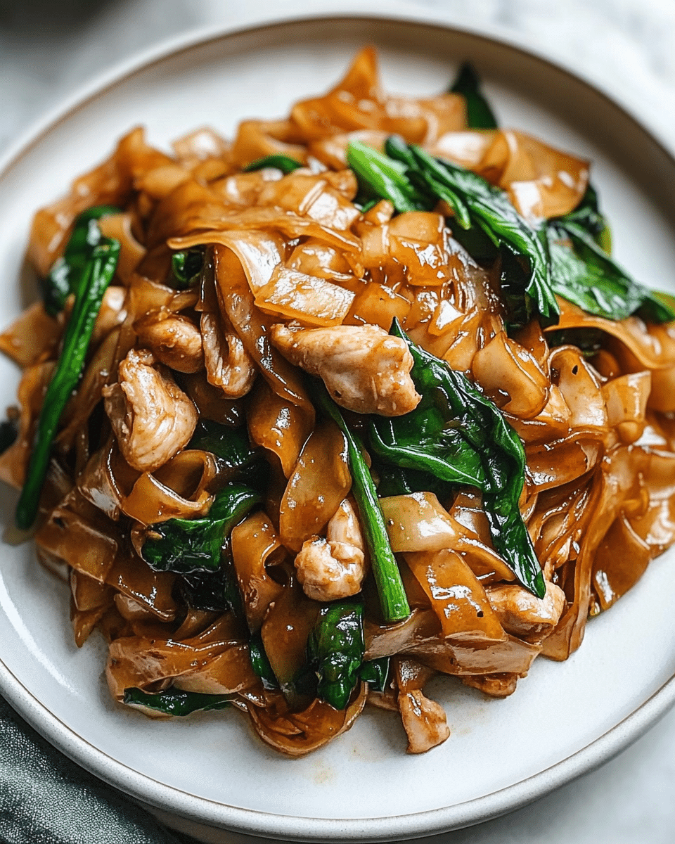 Pad See Ew (Thai Stir Fried Noodles)