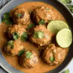 Red Curry Turkey Meatballs