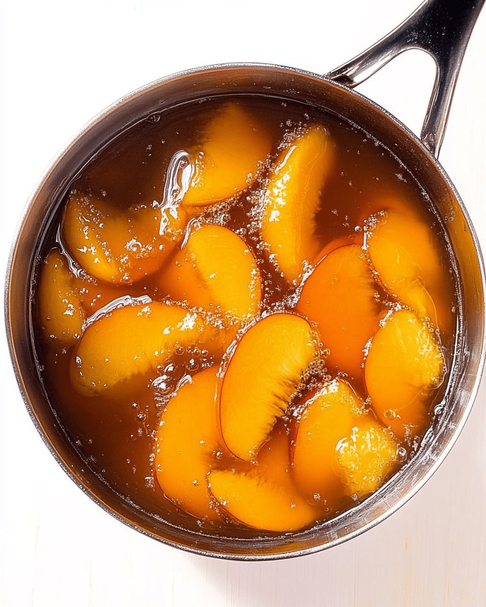Peach Simple Syrup